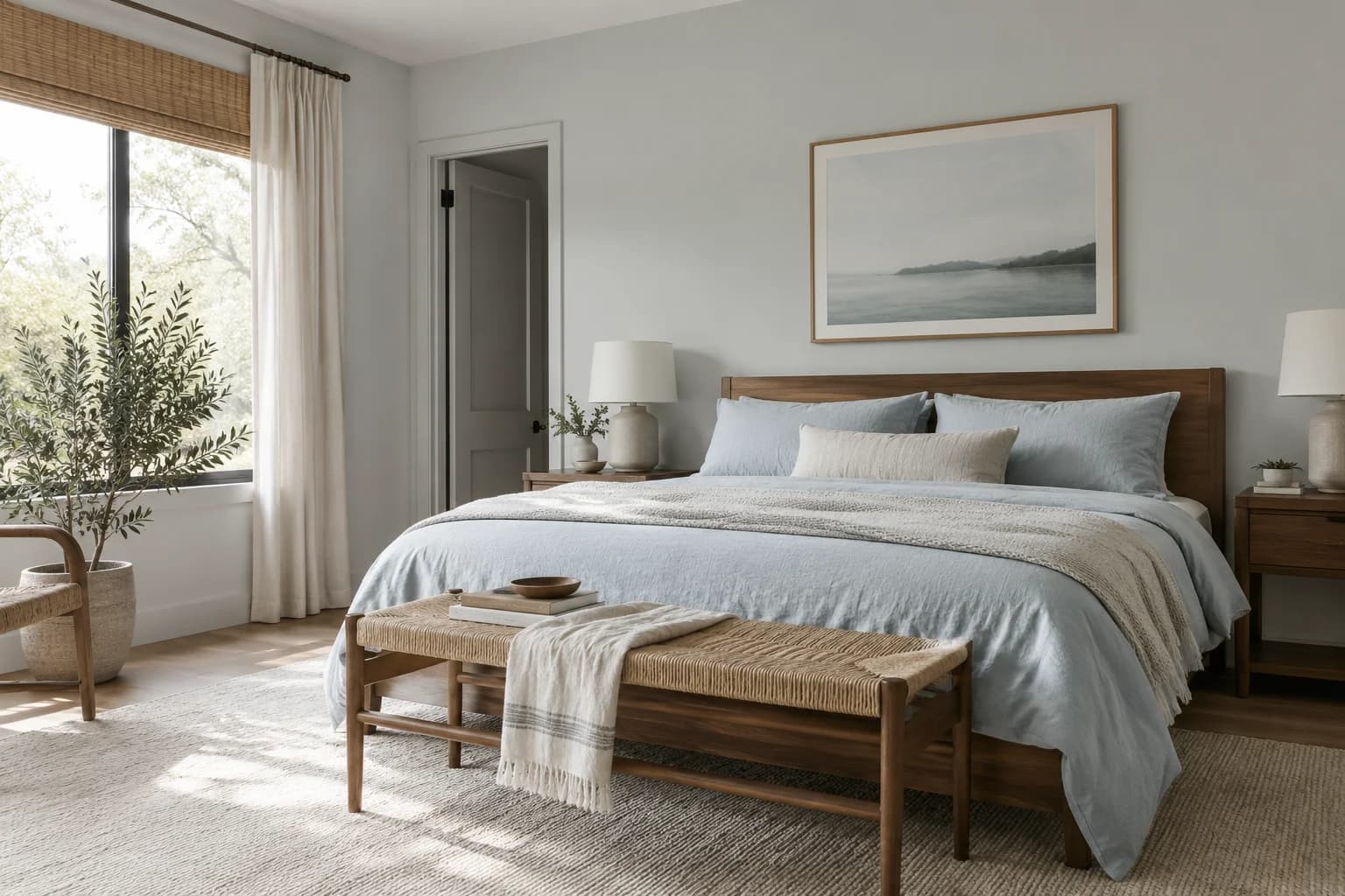 Bedroom featuring Passive paint