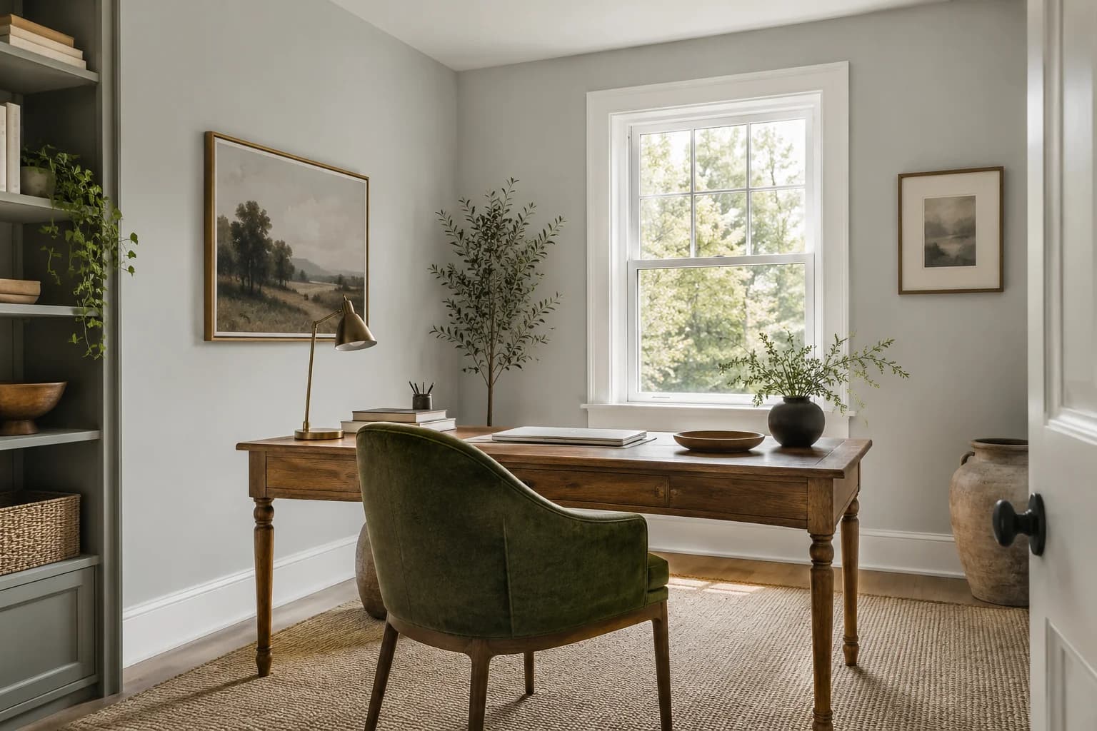 Home office featuring Passive paint