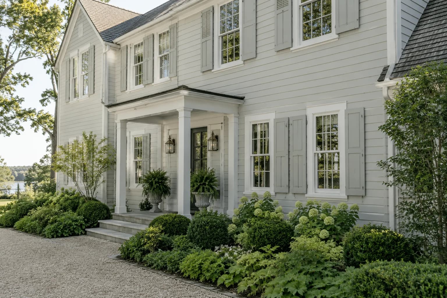 Shutters & trim featuring Passive paint