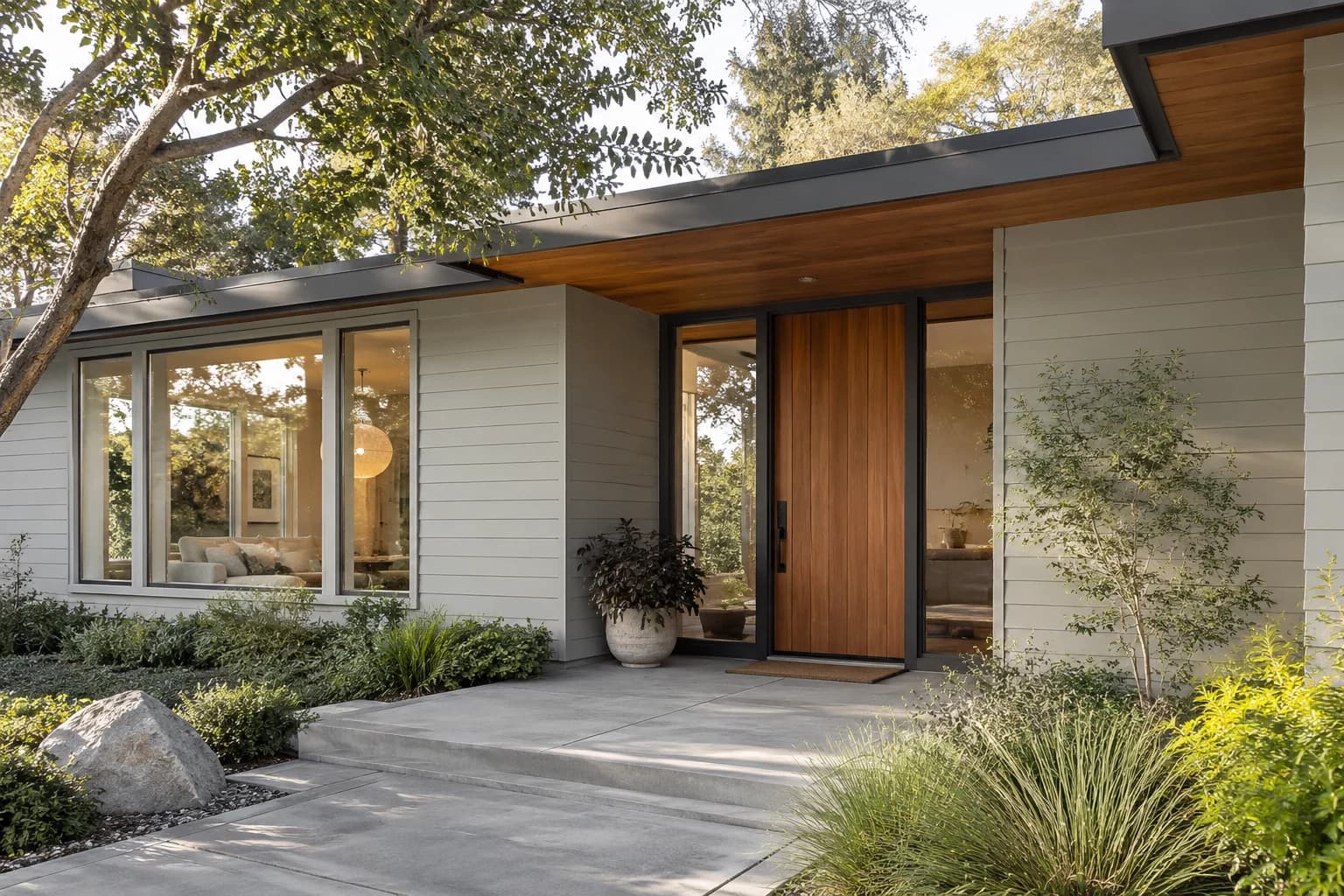 Siding featuring Passive paint
