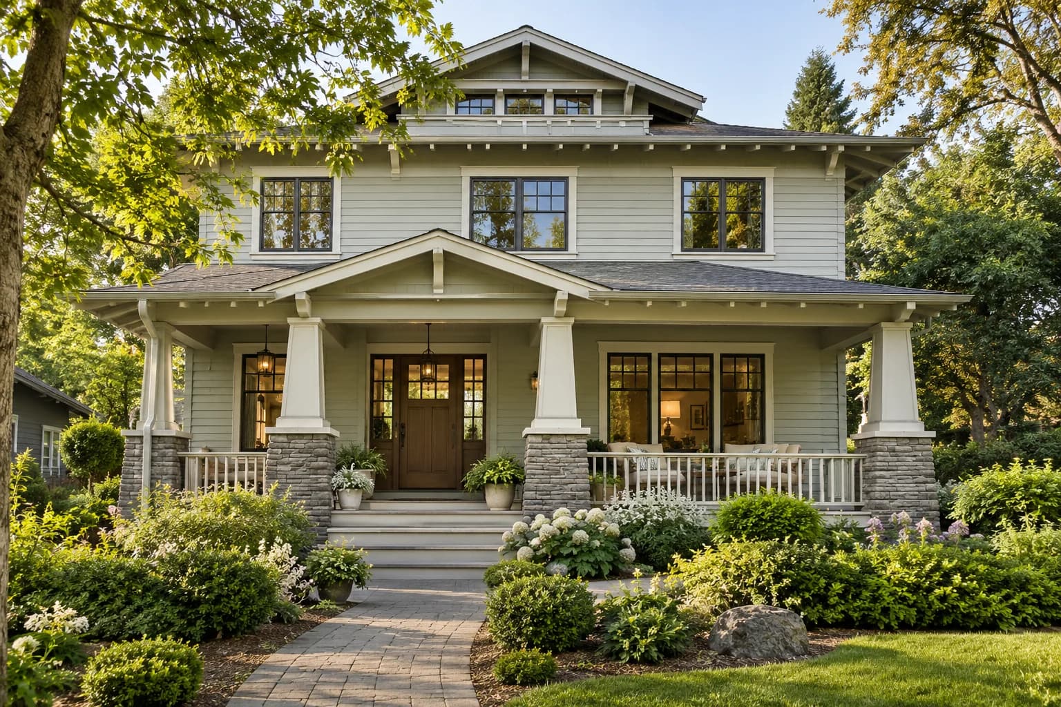 Siding featuring Silver Strand paint