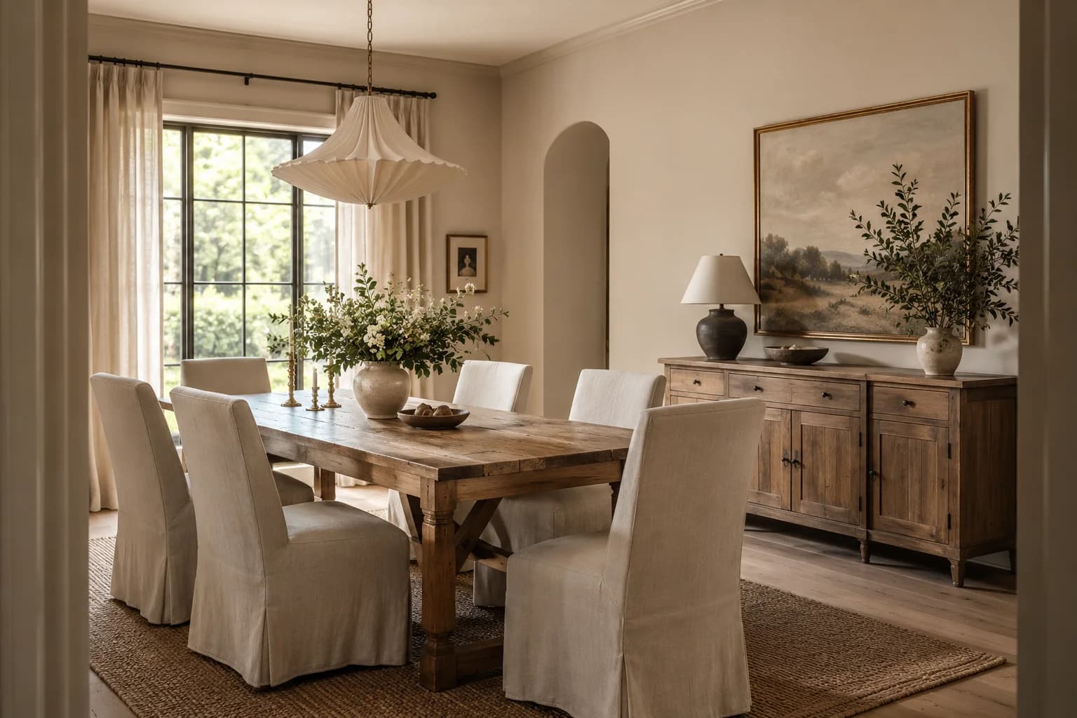 Dining room featuring Desert Fortress paint