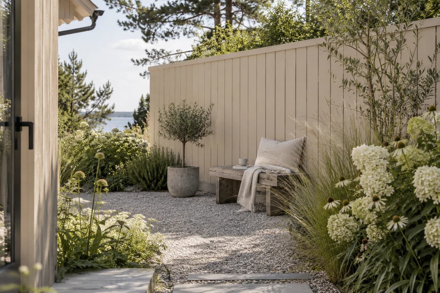 Fences & garden structures featuring Desert Fortress paint