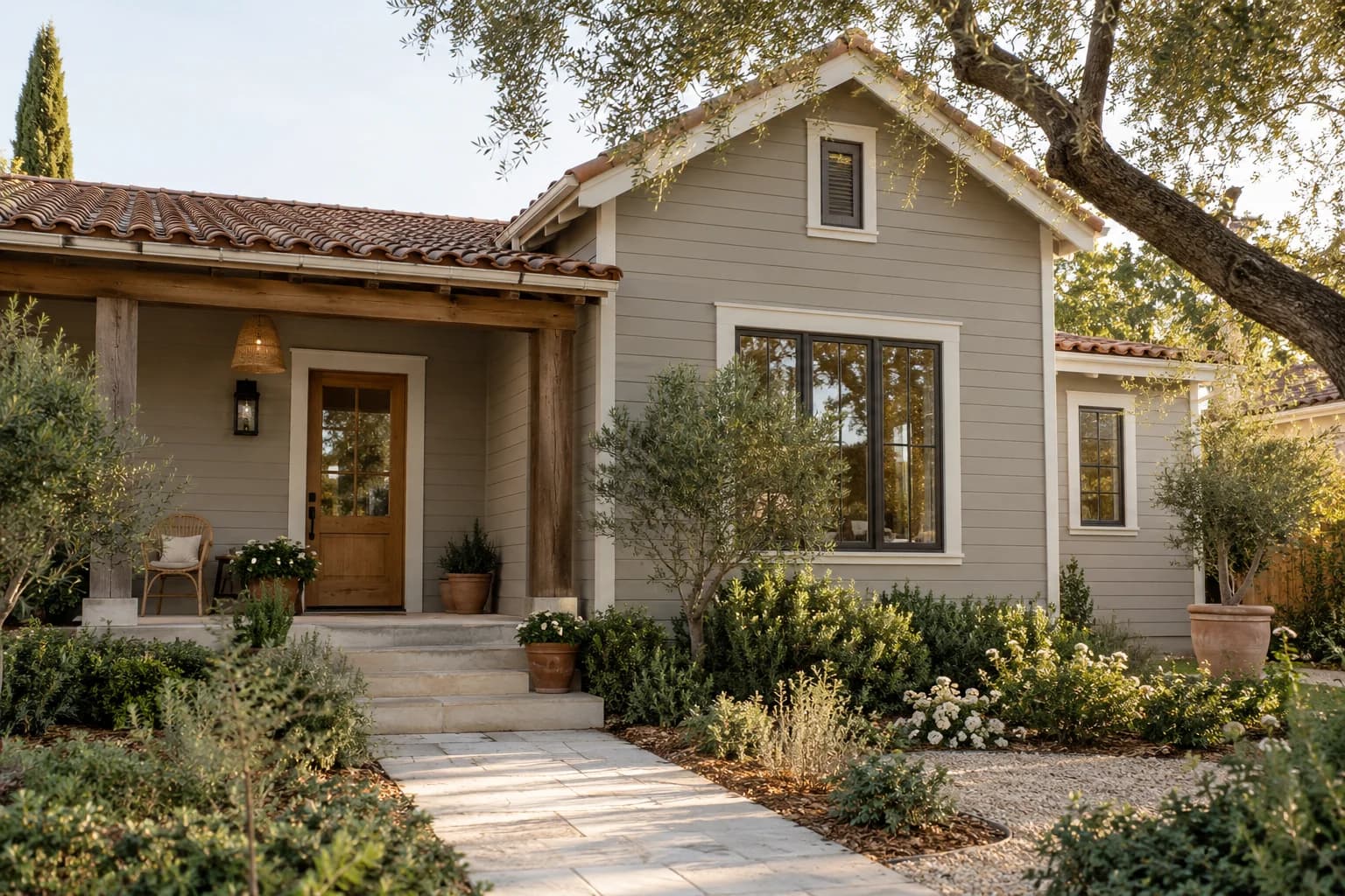 Siding featuring Smoked Oyster paint