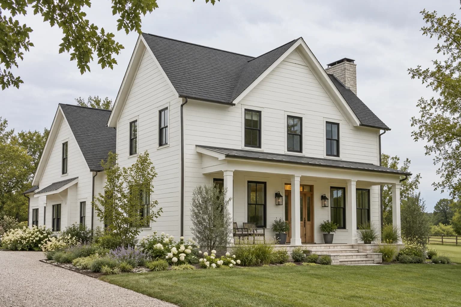 Siding featuring Alabaster paint