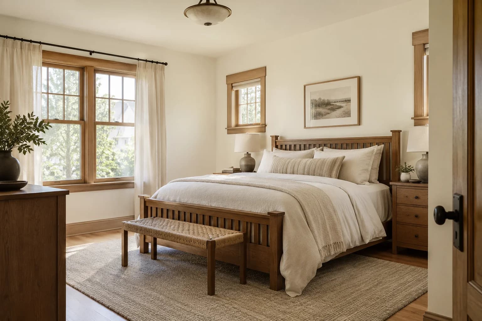 Bedroom featuring Blank Canvas paint