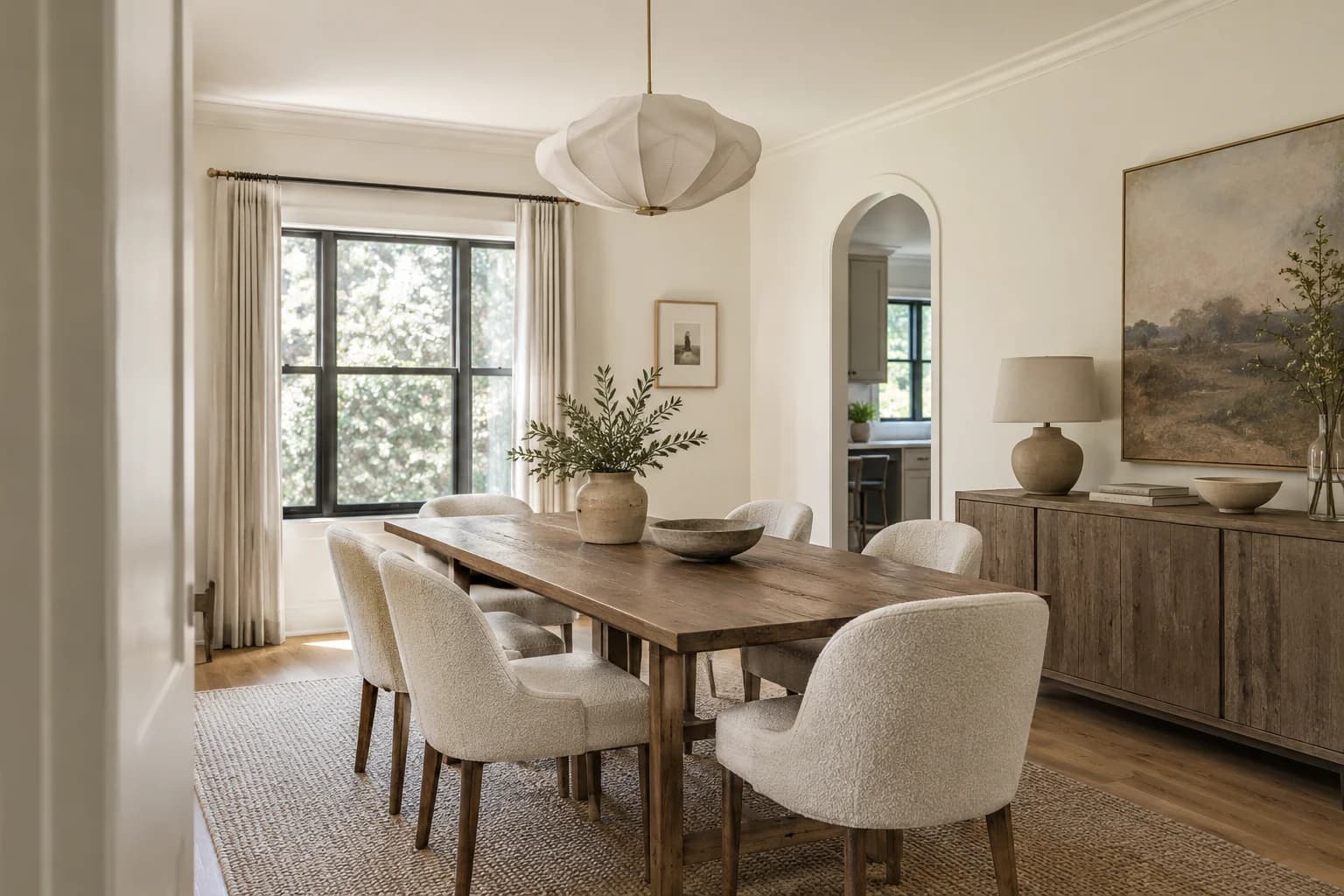 Dining room featuring Blank Canvas paint