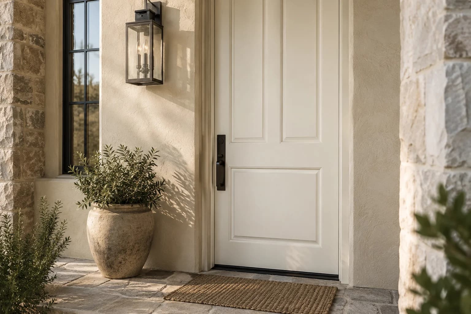 Front door featuring Blank Canvas paint