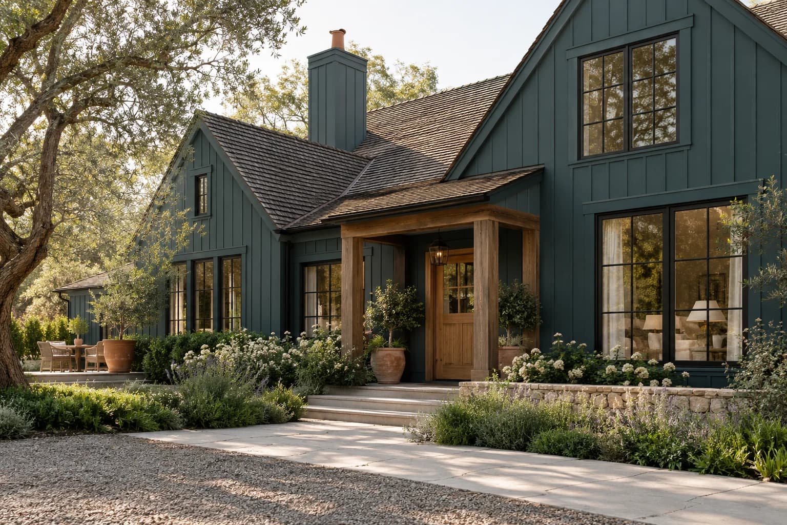 Siding featuring Ocean Abyss paint