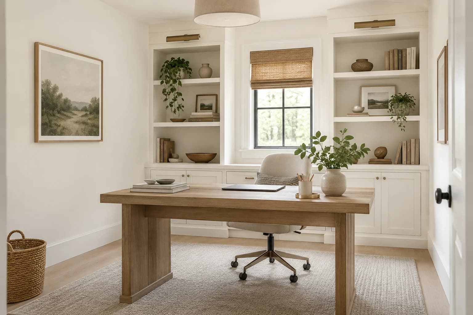 Home office featuring Polar Bear paint