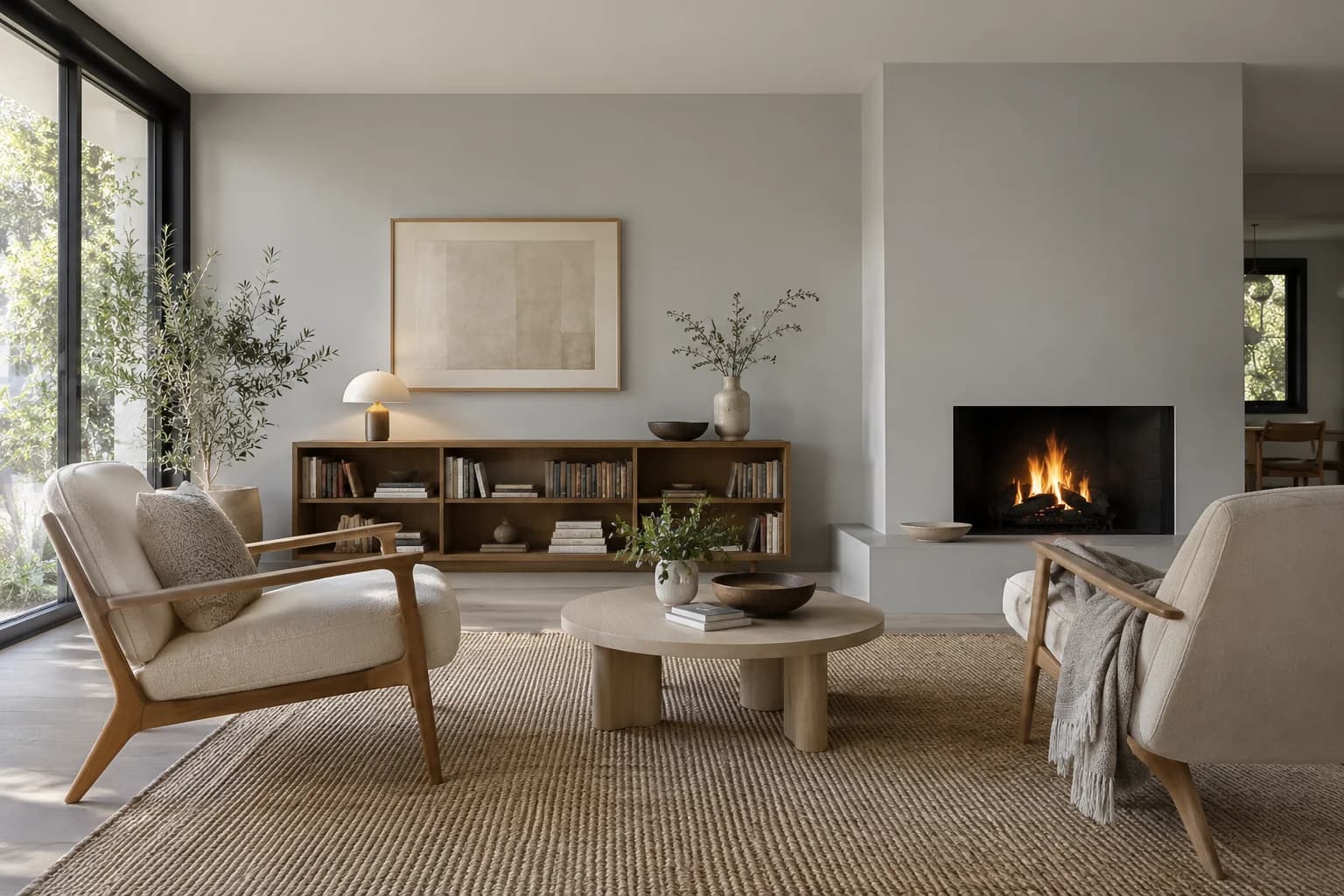 Living room featuring Silver Bullet paint