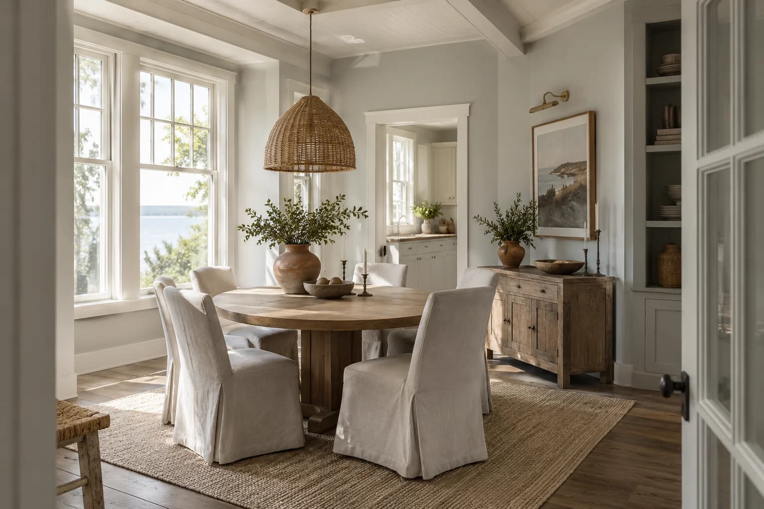 Dining room featuring Silver City paint