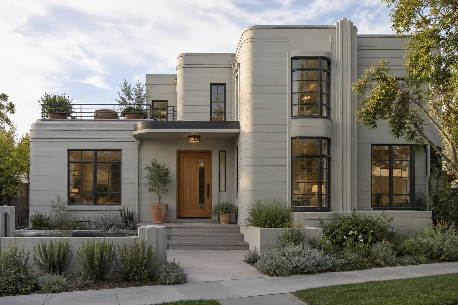Siding featuring Silver City paint