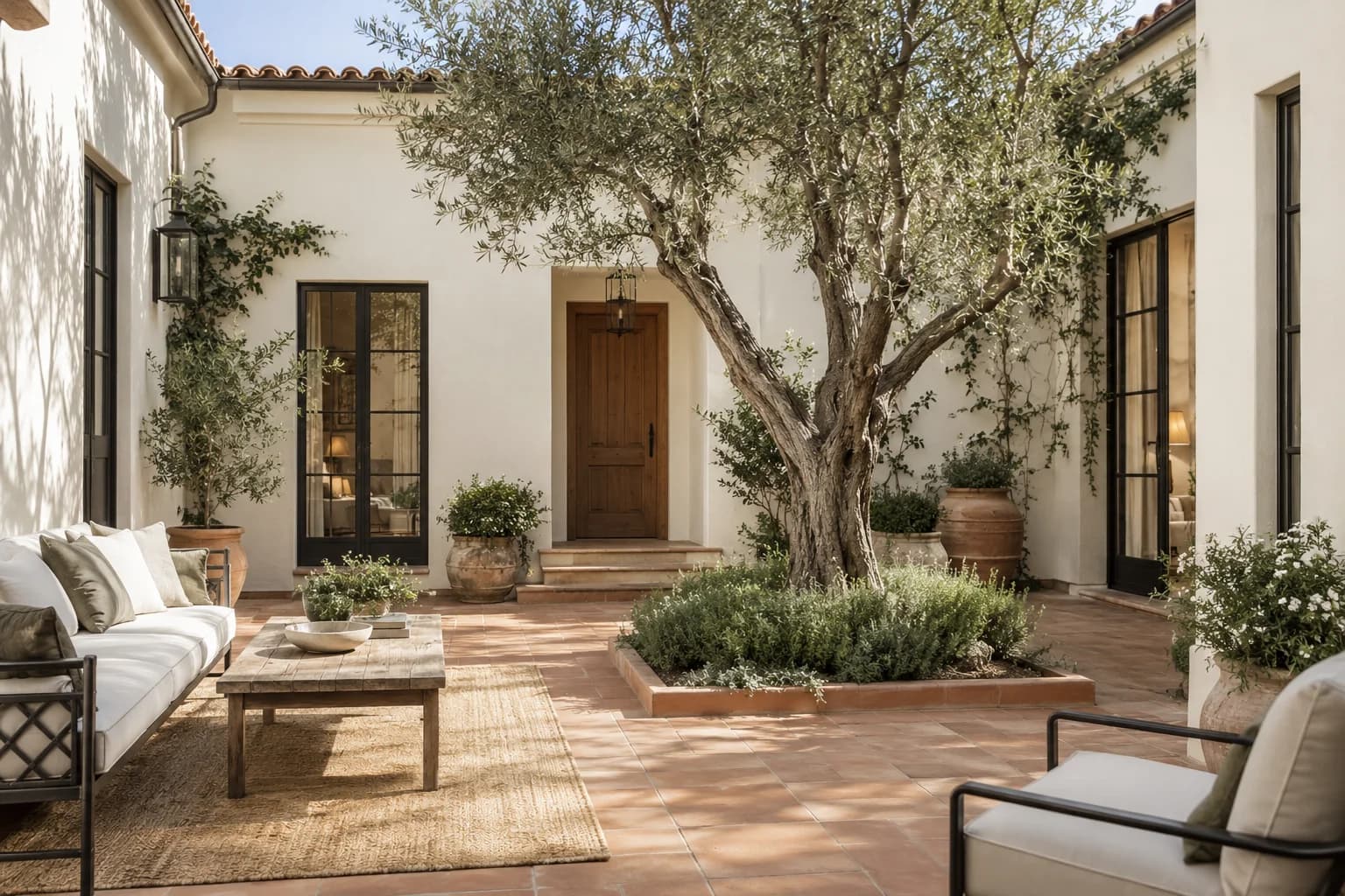 Stucco featuring Cloud White paint