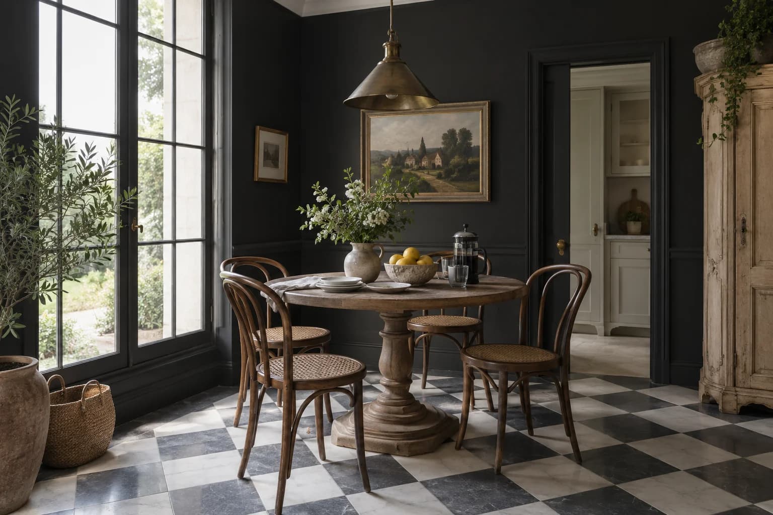 Dining room featuring Onyx paint