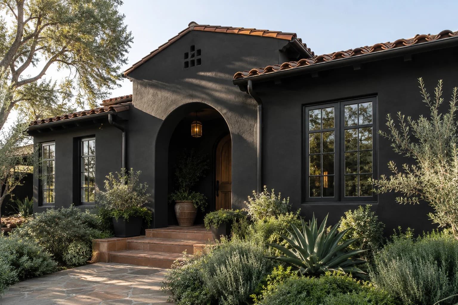 Stucco featuring Onyx paint