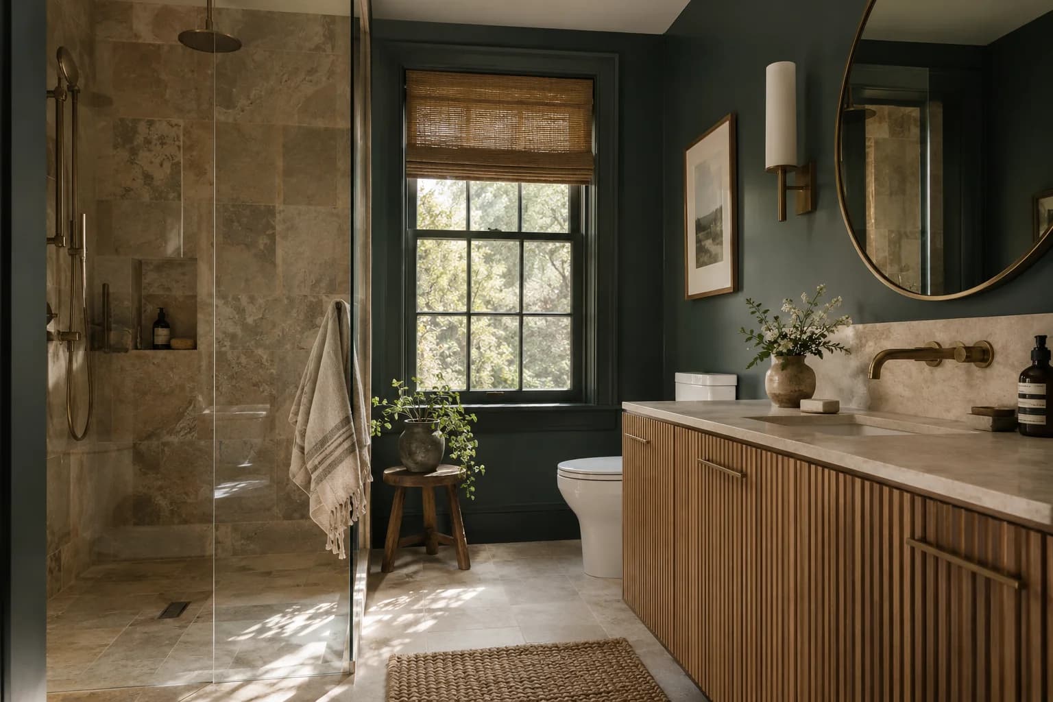 Bathroom featuring Salamander paint