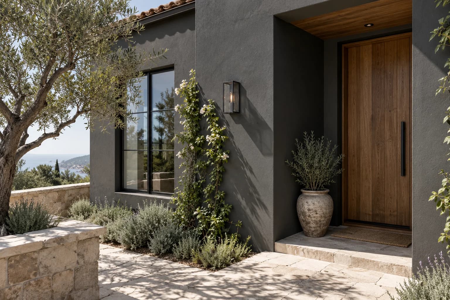 Stucco featuring Wrought Iron paint