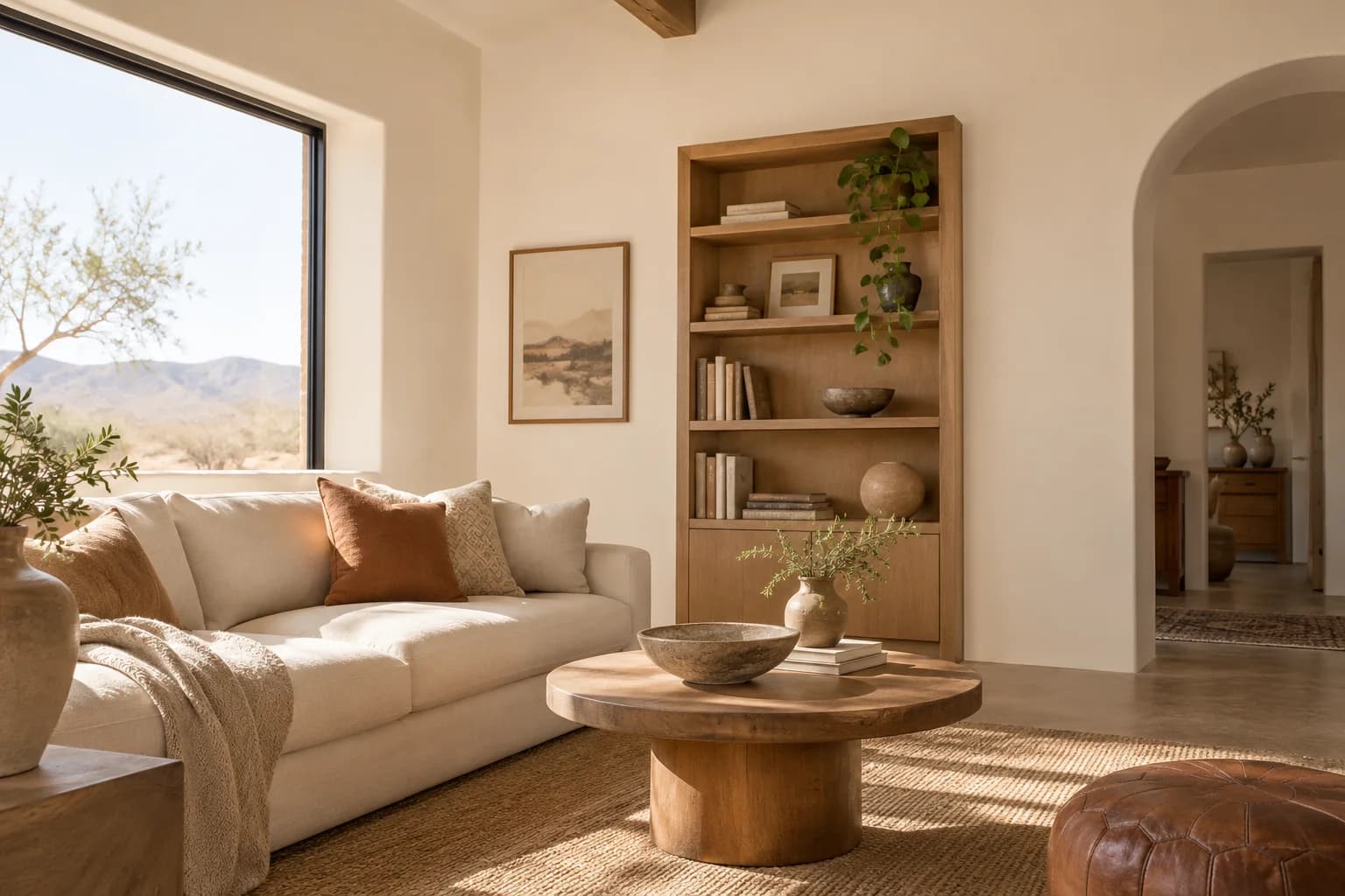 Living room featuring Alabaster paint