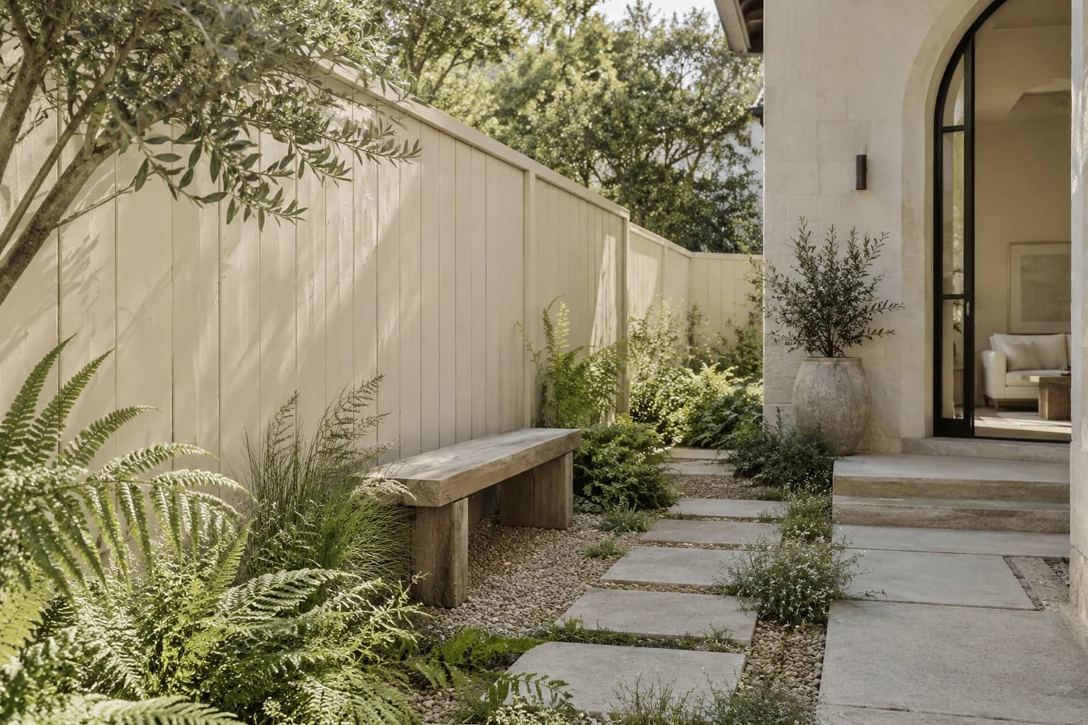 Fences & garden structures featuring Bone paint