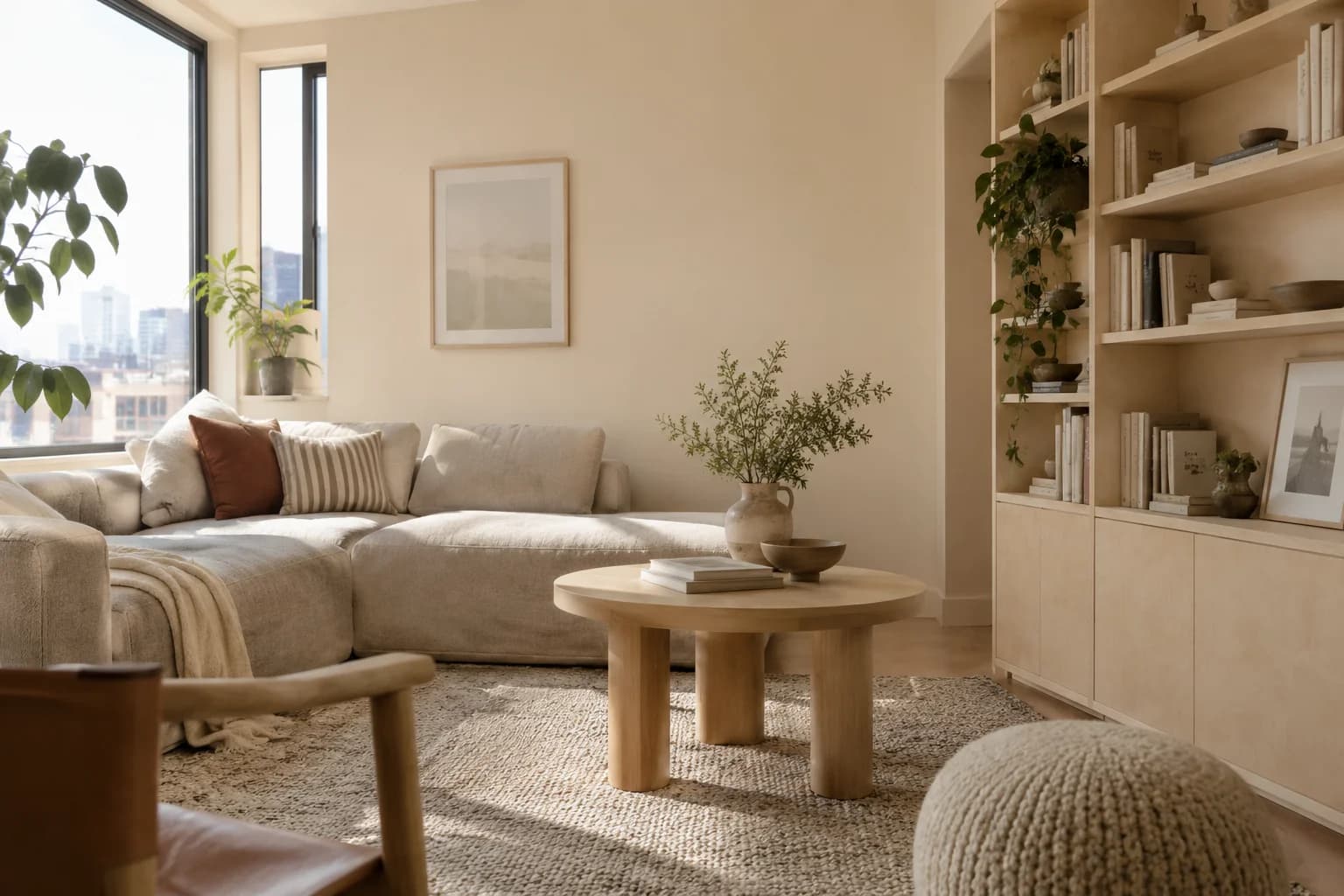 Living room featuring Sandcastle paint