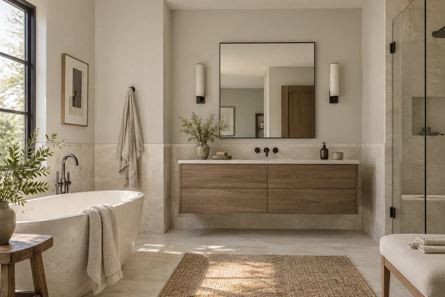 Bathroom featuring Shady paint