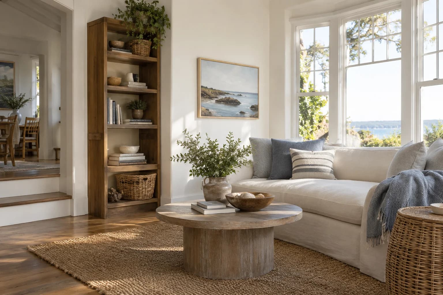 Living room featuring White Heat paint