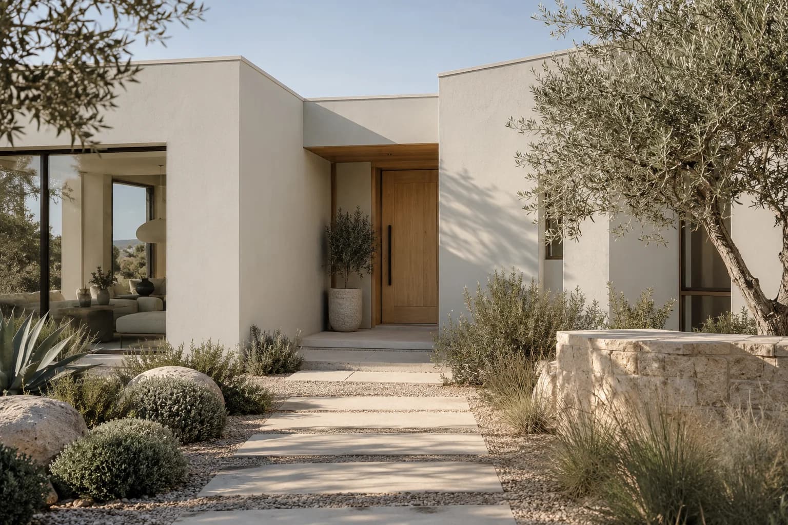 Stucco featuring Ammonite paint