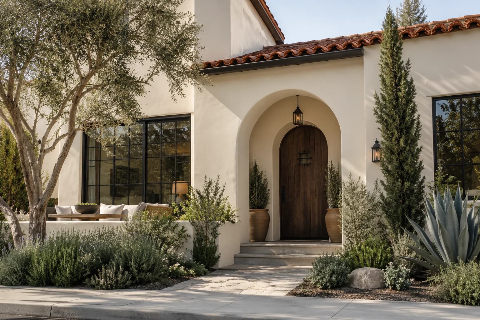 Stucco featuring Dimity paint