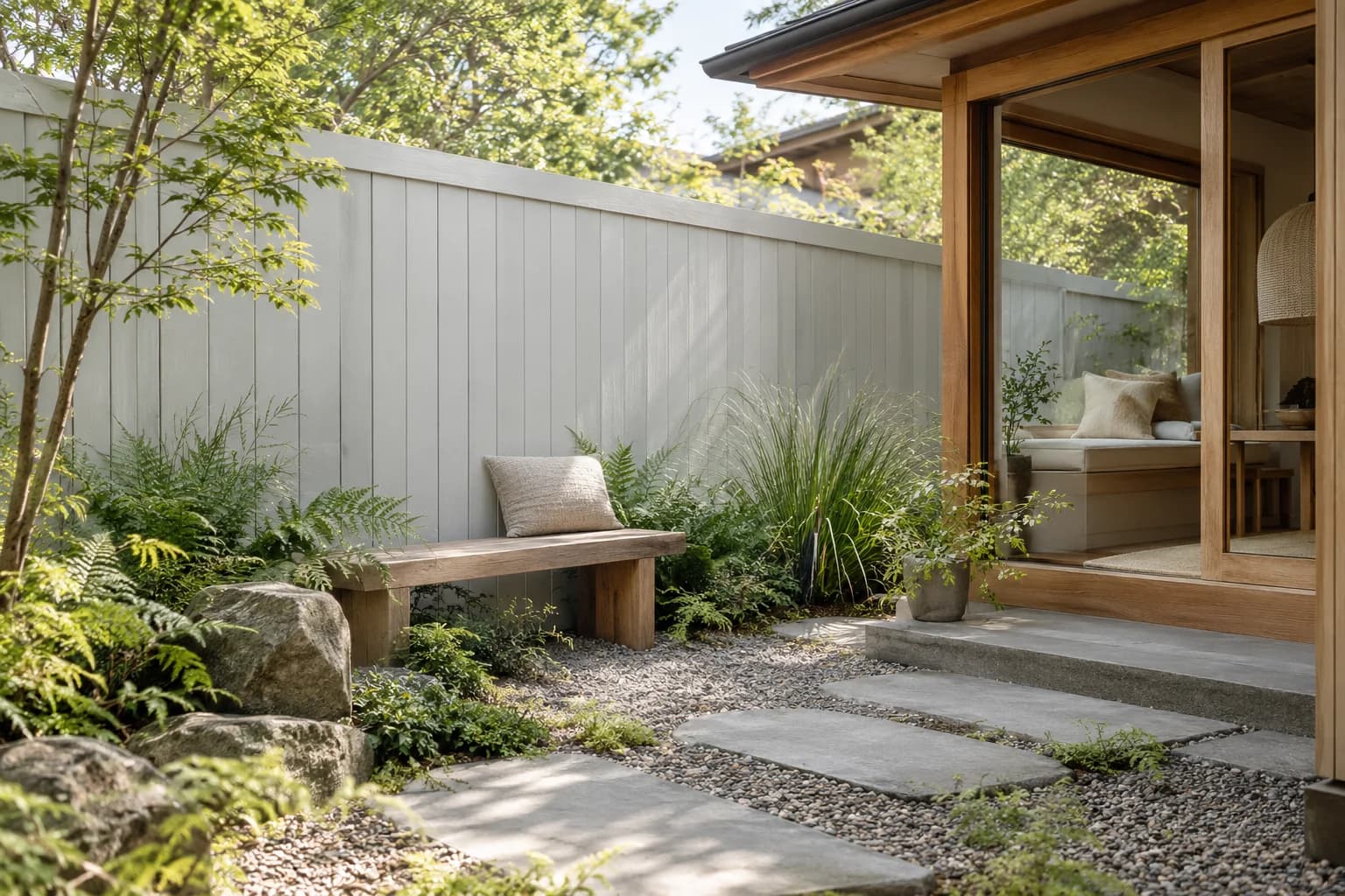 Fences & garden structures featuring Aria paint