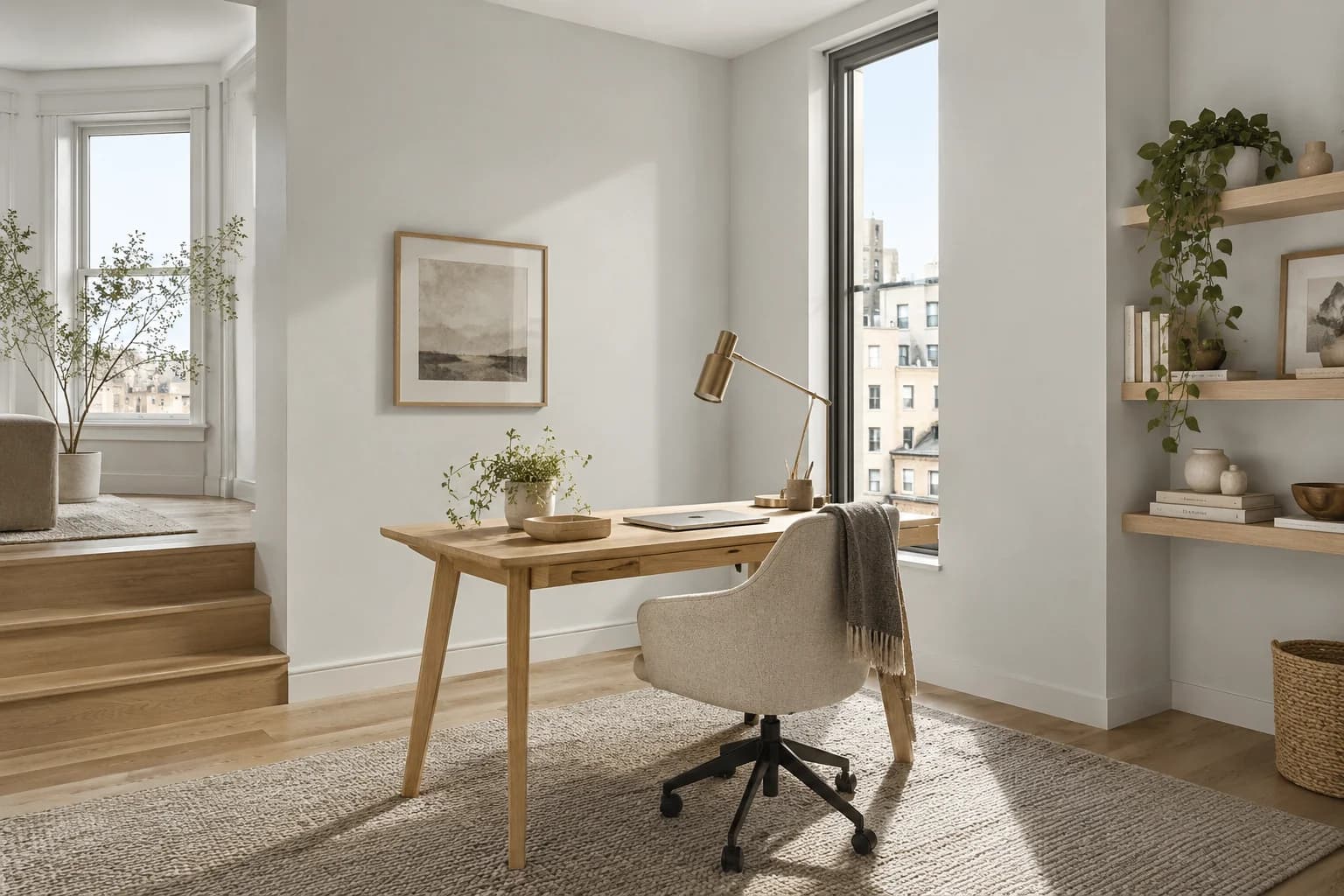 Home office featuring Aria paint
