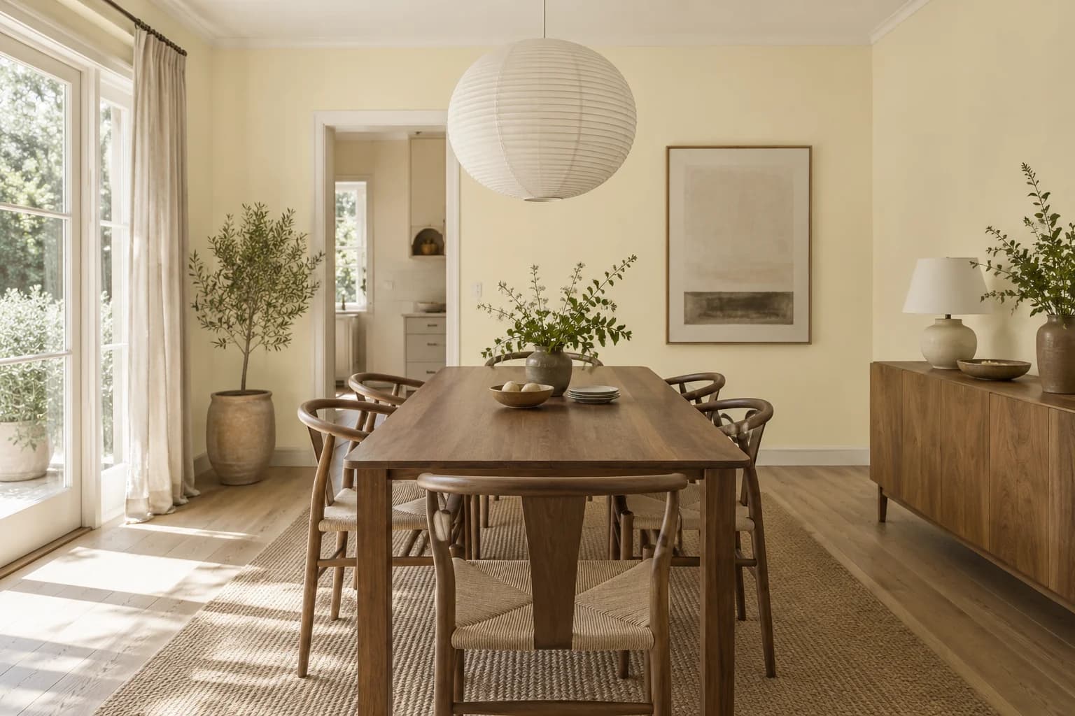 Dining room featuring Candlewick paint