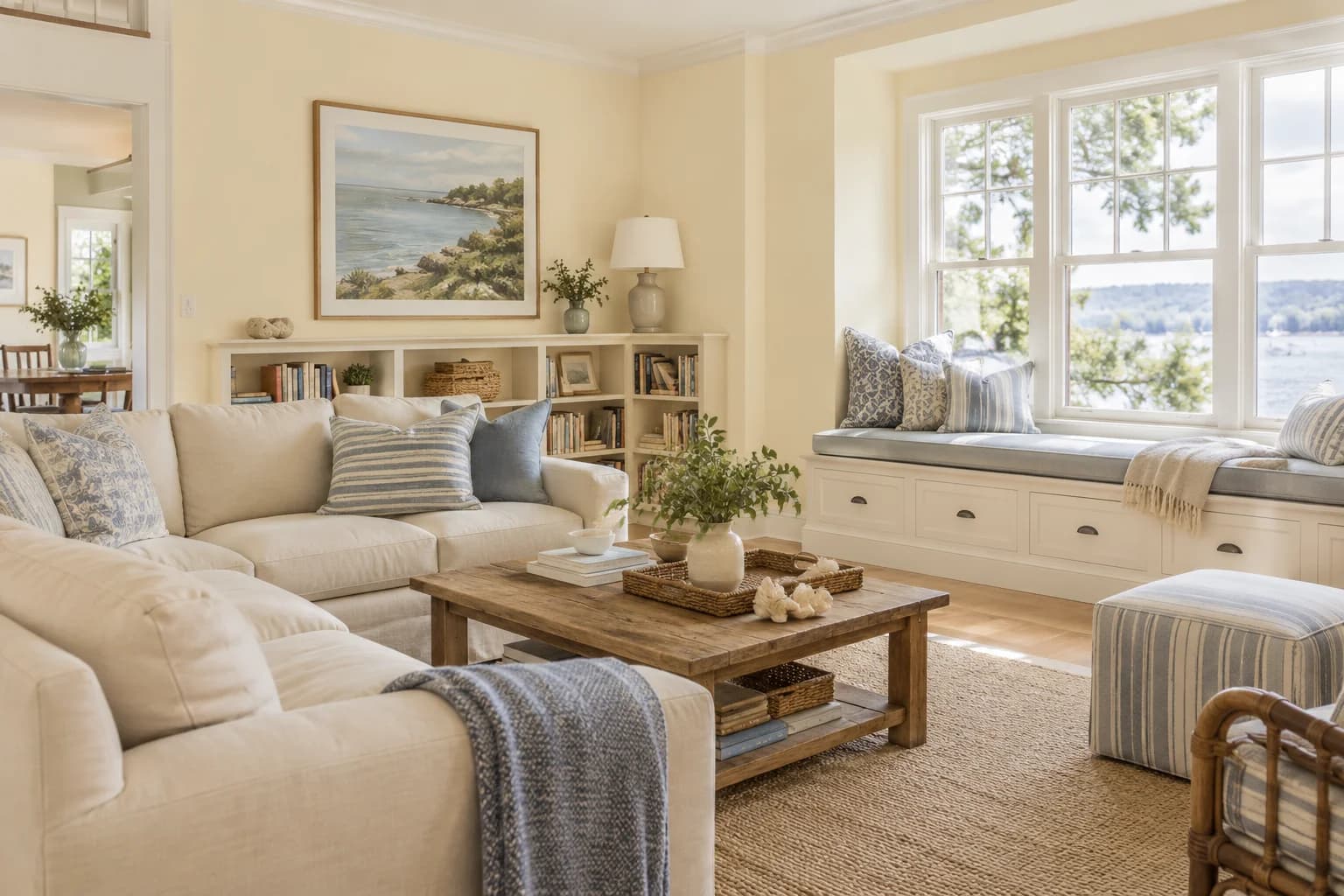 Living room featuring Candlewick paint