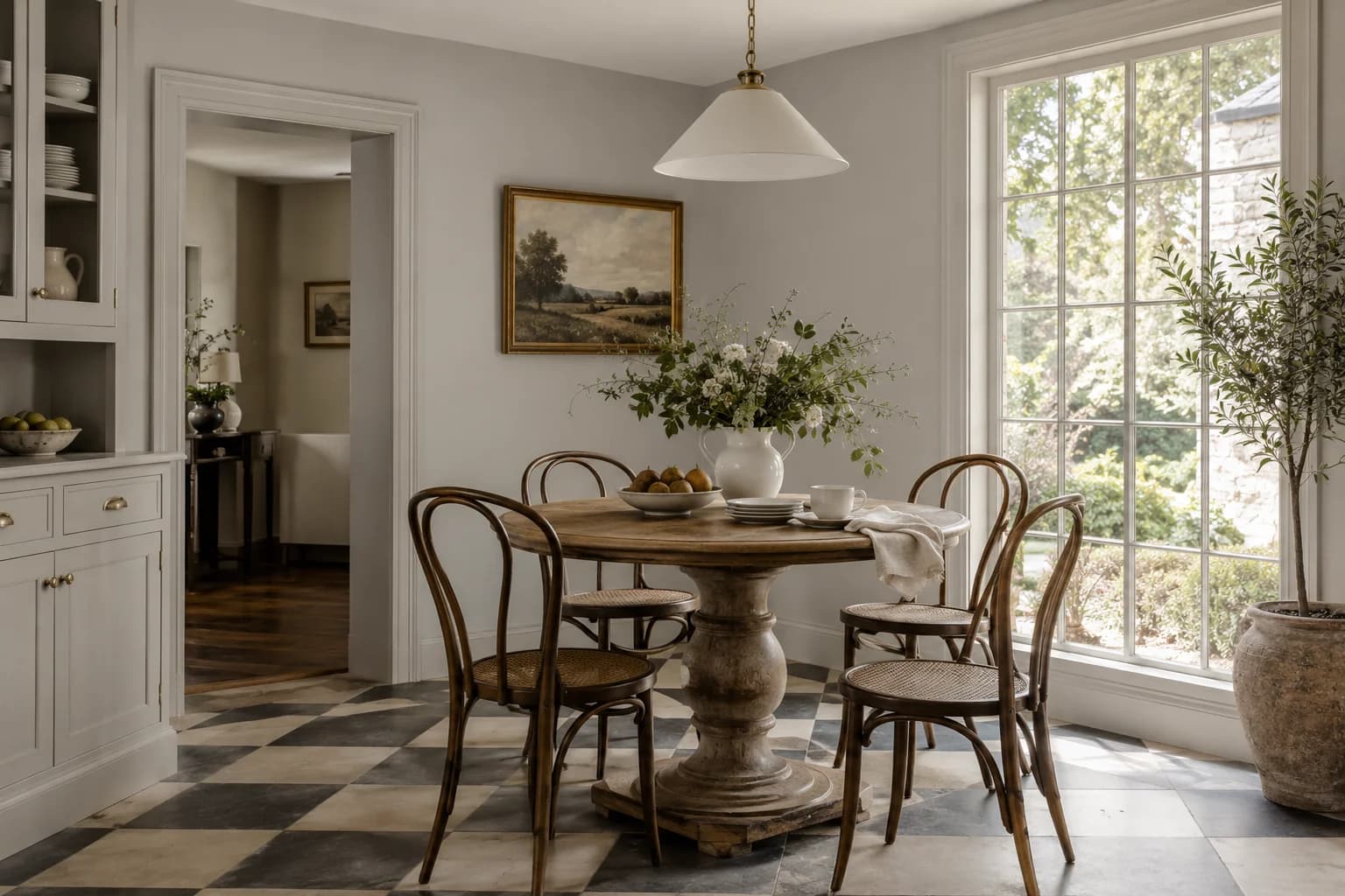 Dining room featuring Early Evening paint