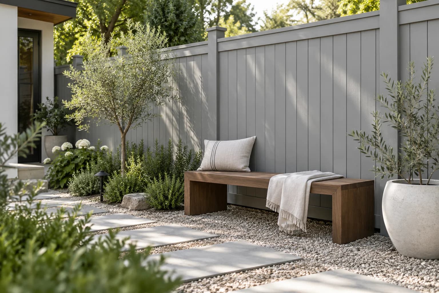 Fences & garden structures featuring Flagstone paint