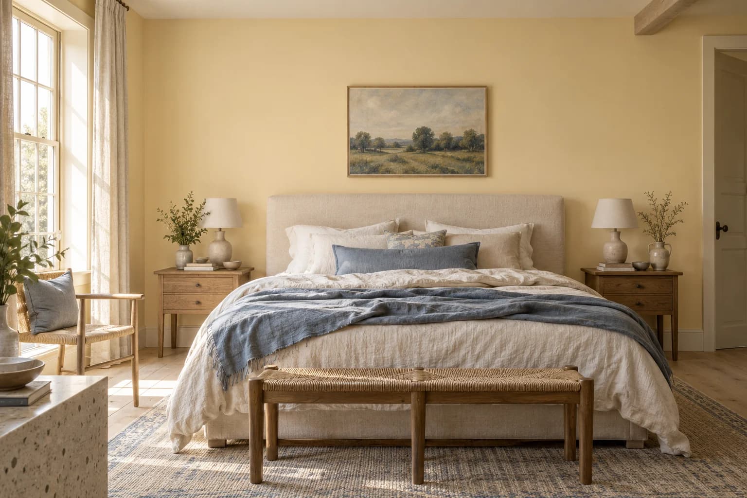Bedroom featuring Limitless paint