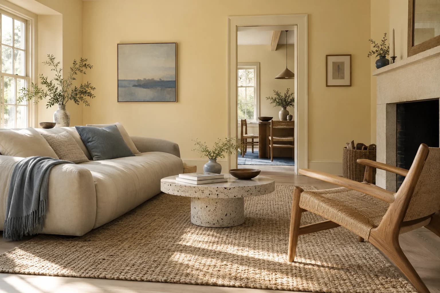 Living room featuring Limitless paint