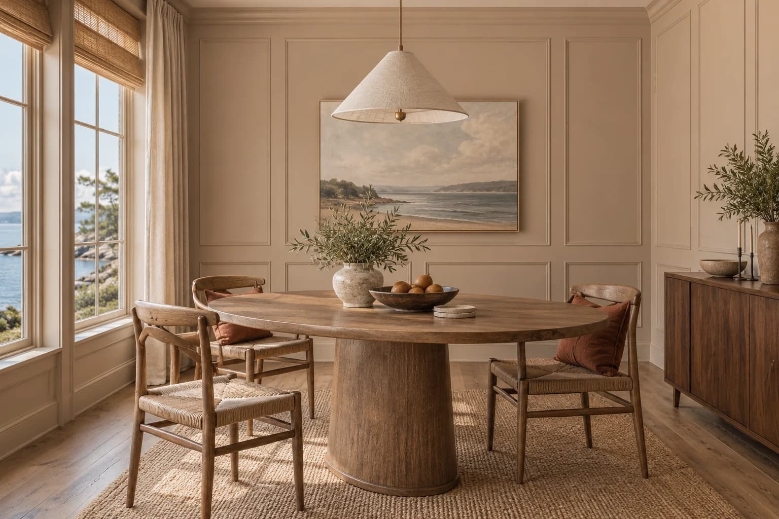 Dining room featuring Transcend paint