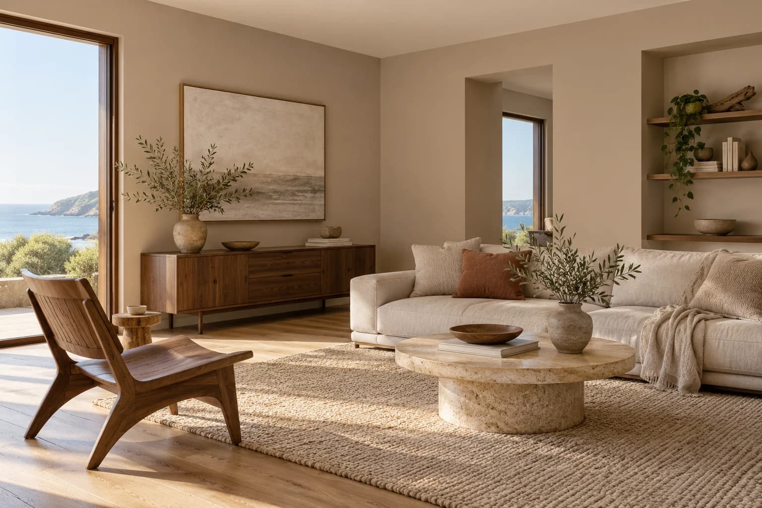 Living room featuring Transcend paint