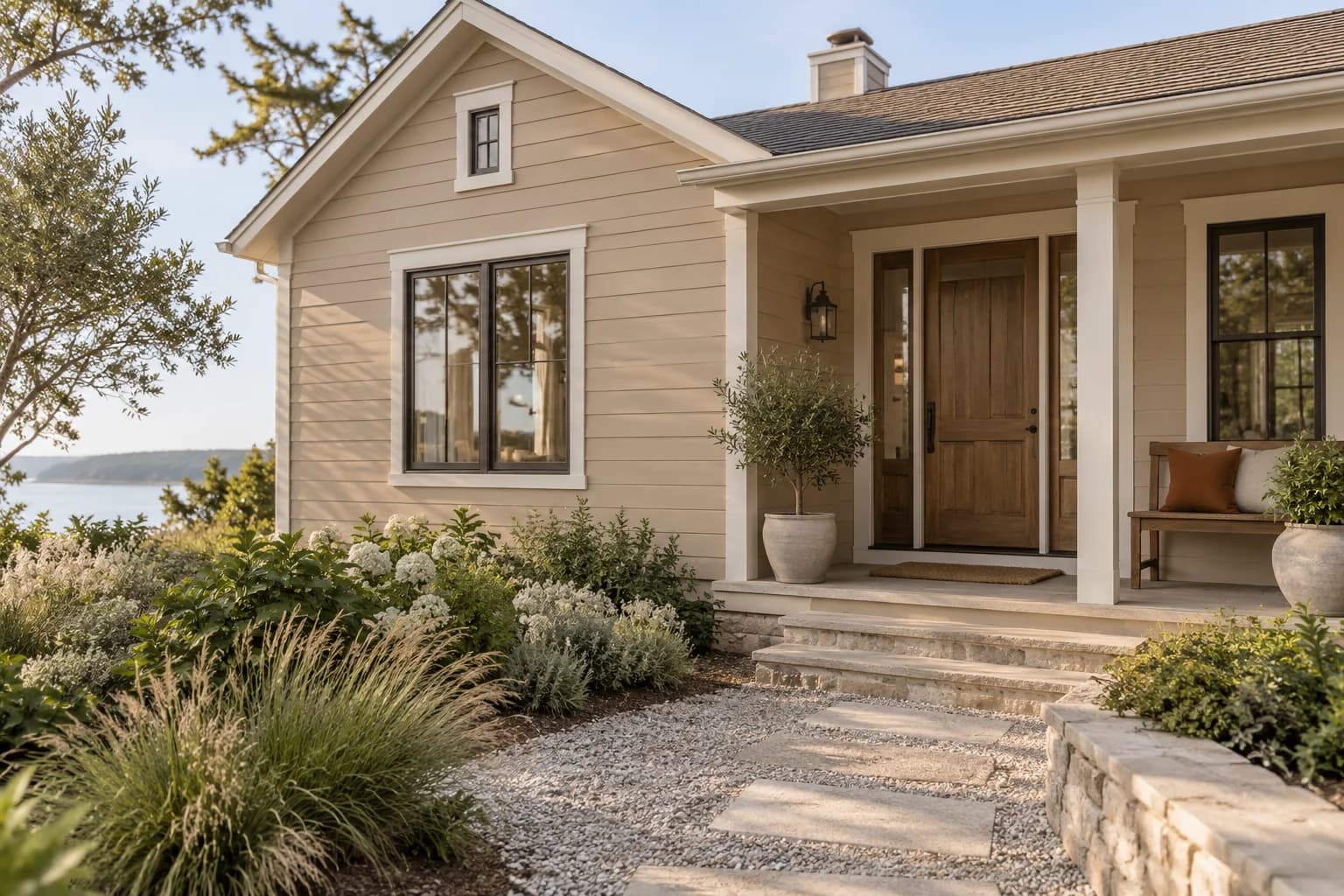 Siding featuring Transcend paint