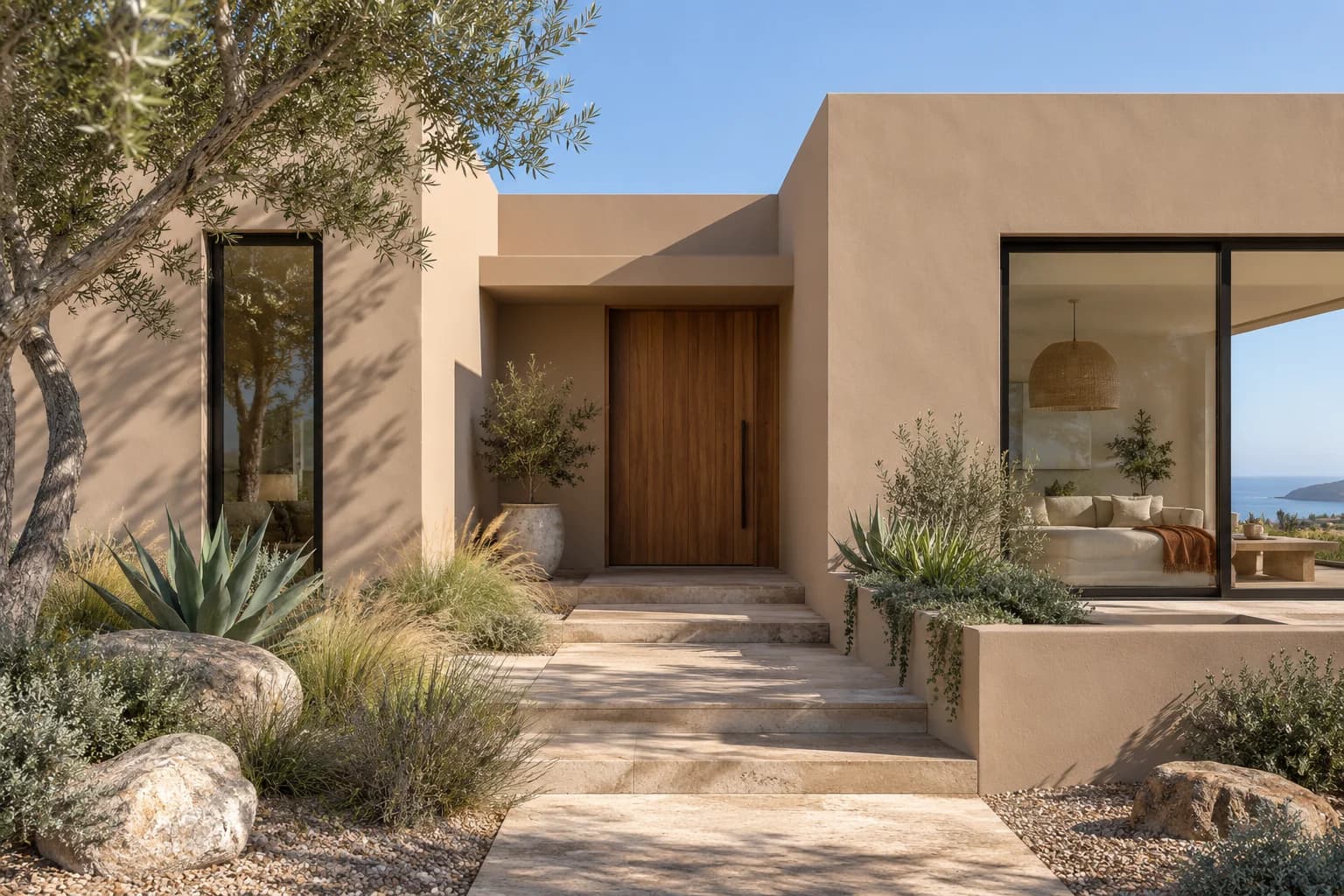 Stucco featuring Transcend paint