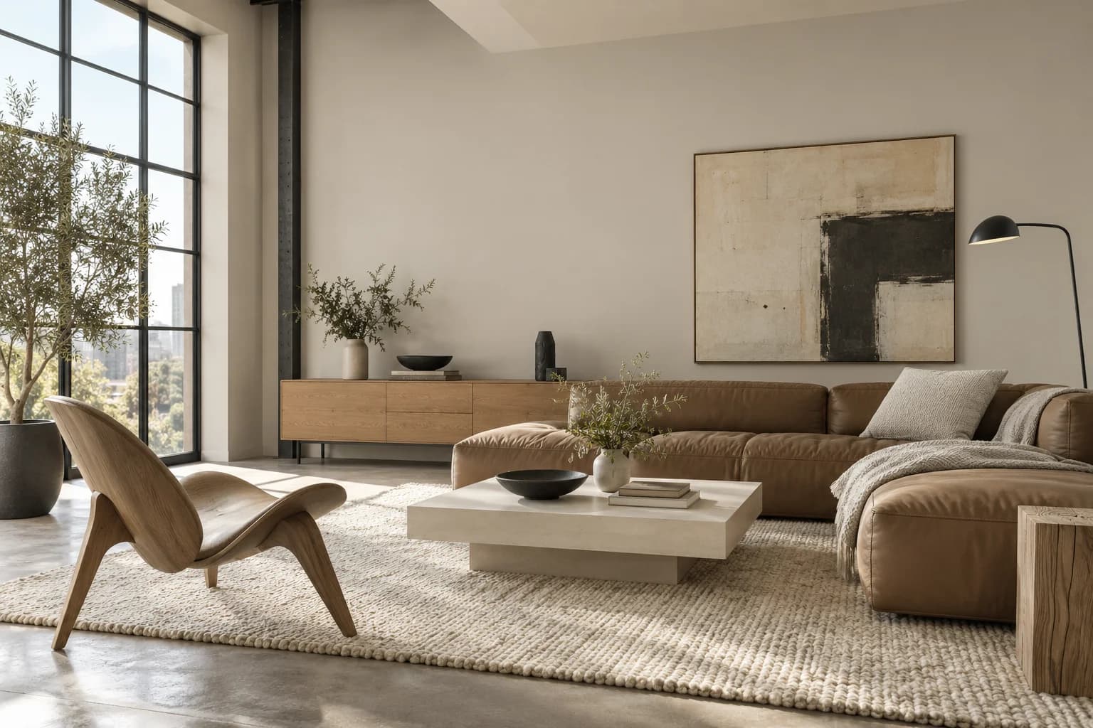 Living room featuring Whiskers paint