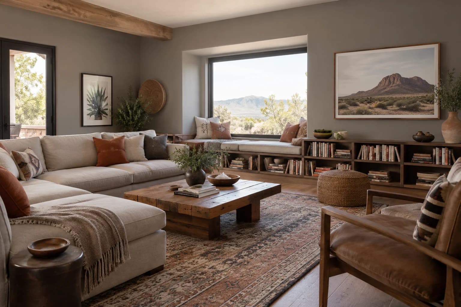 Living room featuring Dovetail paint