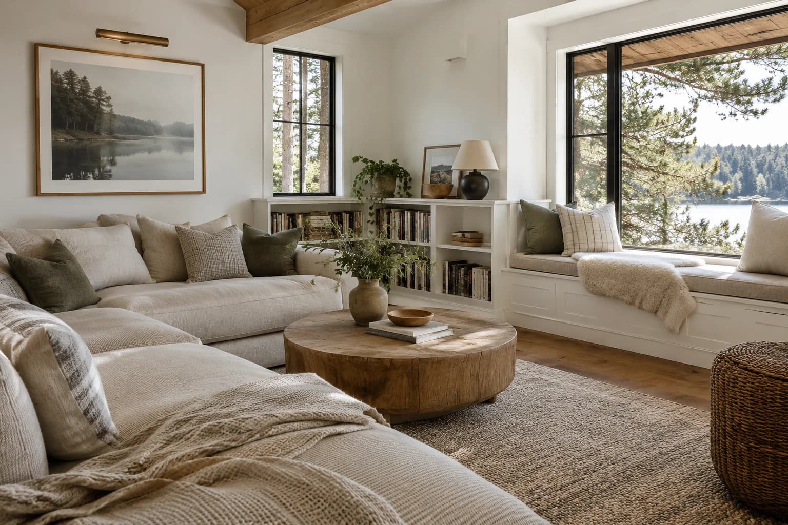 Living room featuring Extra White paint