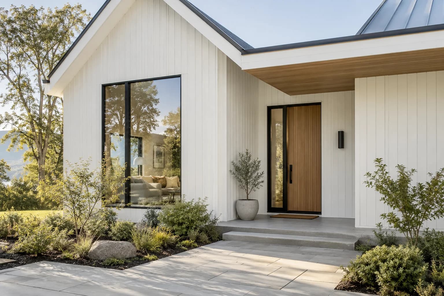 Siding featuring Extra White paint