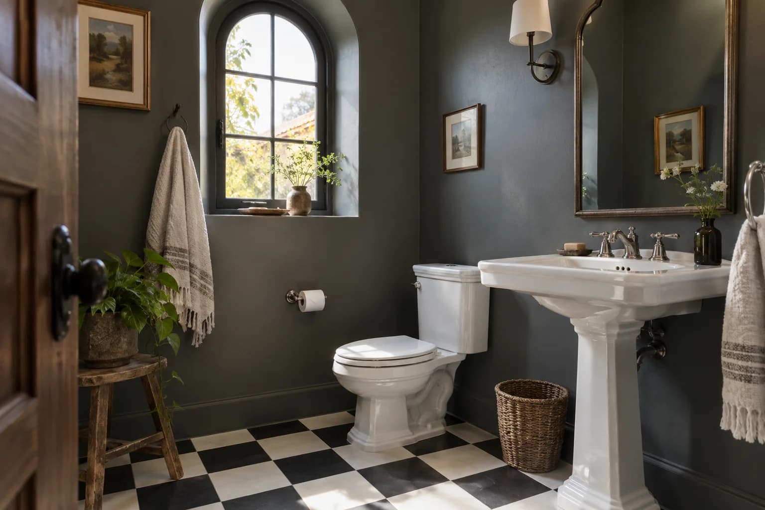 Bathroom featuring Peppercorn paint