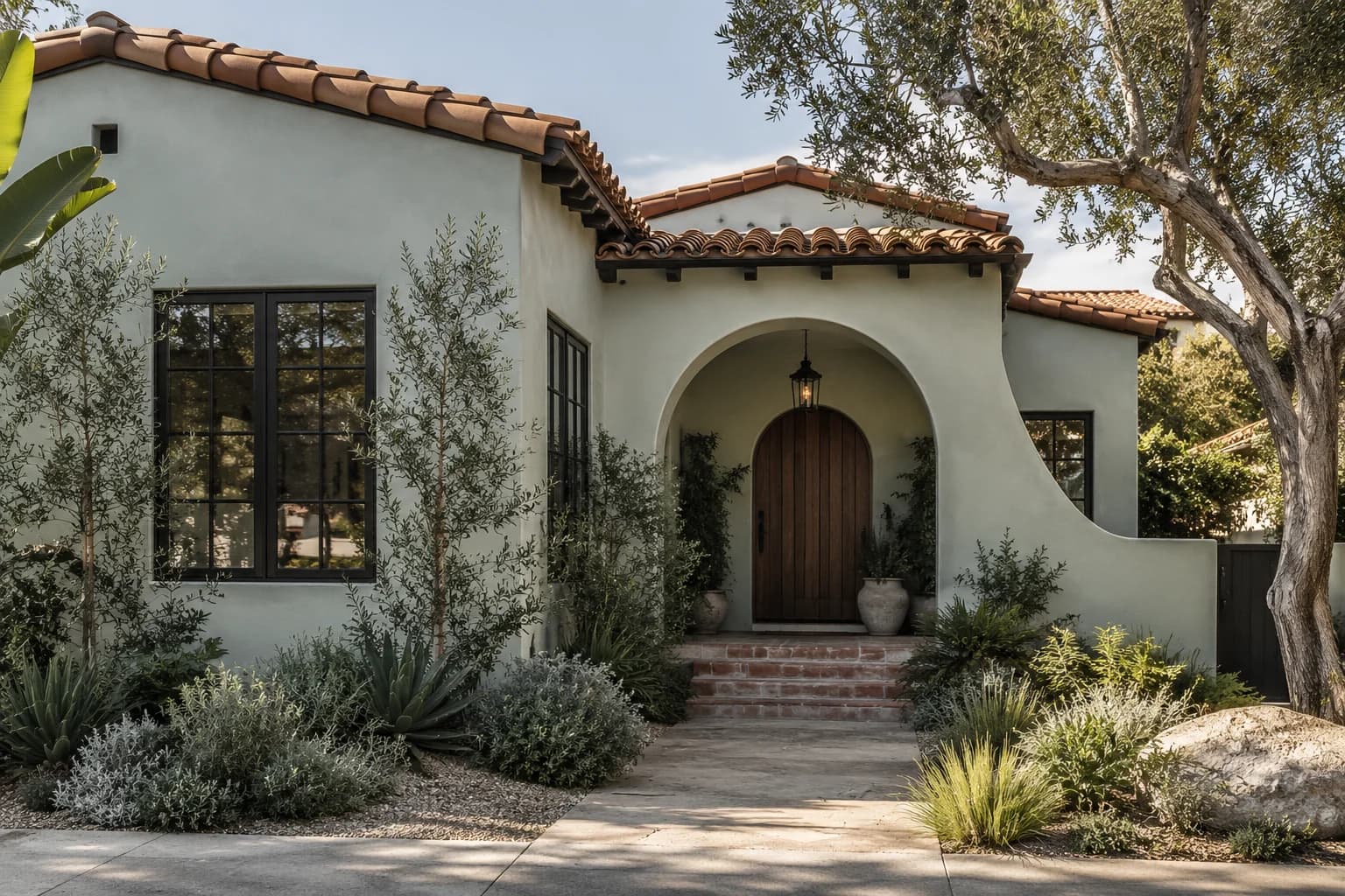 Stucco featuring Rainwashed paint