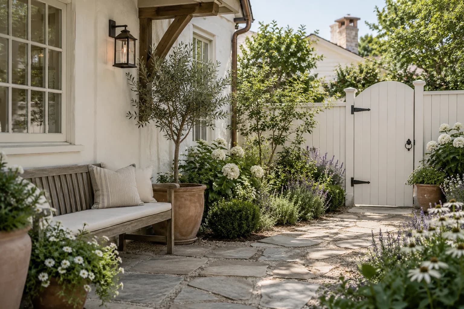 Fences & garden structures featuring Snowbound paint