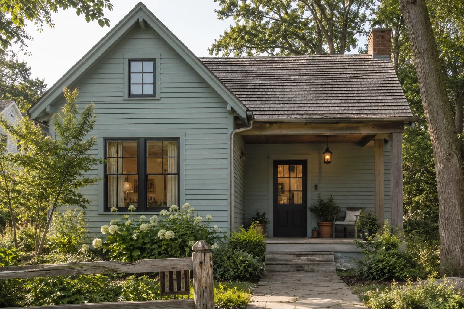 Siding featuring Blue Arrow paint