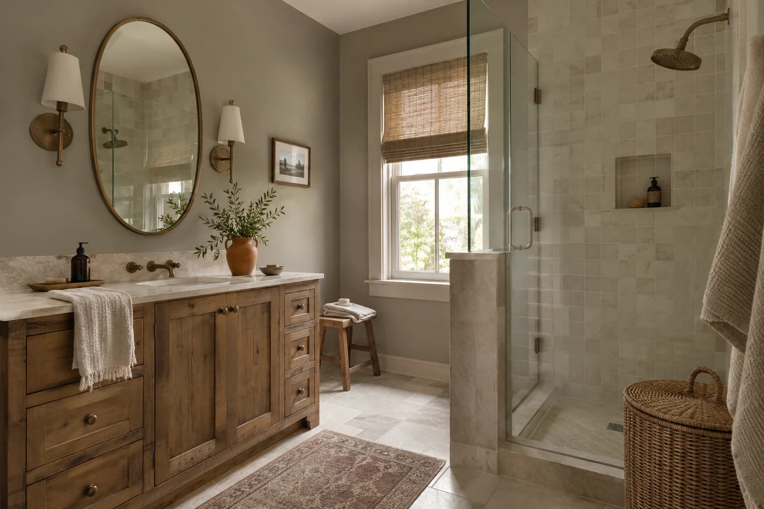 Bathroom featuring Coastal Villa paint
